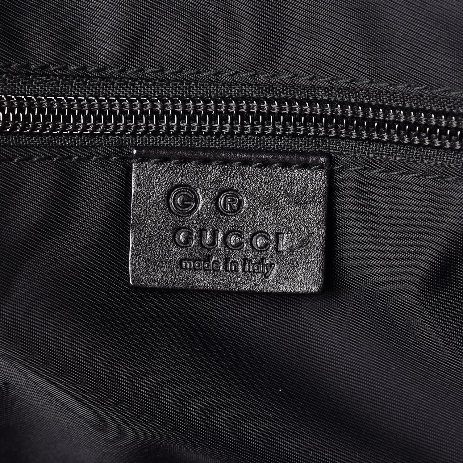 Gucci Horsebit Canvas Glam Tote Black 6 of 7