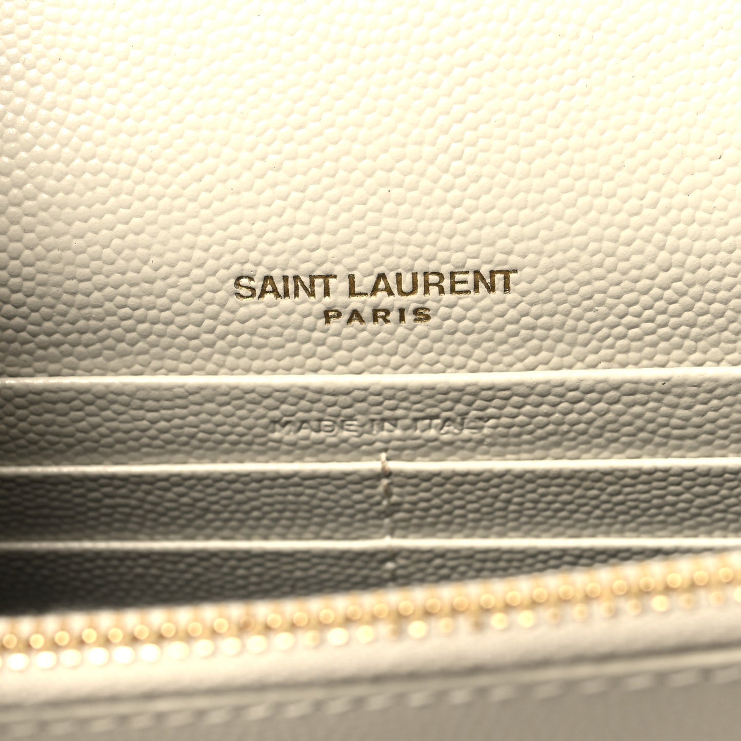 Grain De Poudre Classic Monogram Kate Tassel Chain Wallet Crema Soft