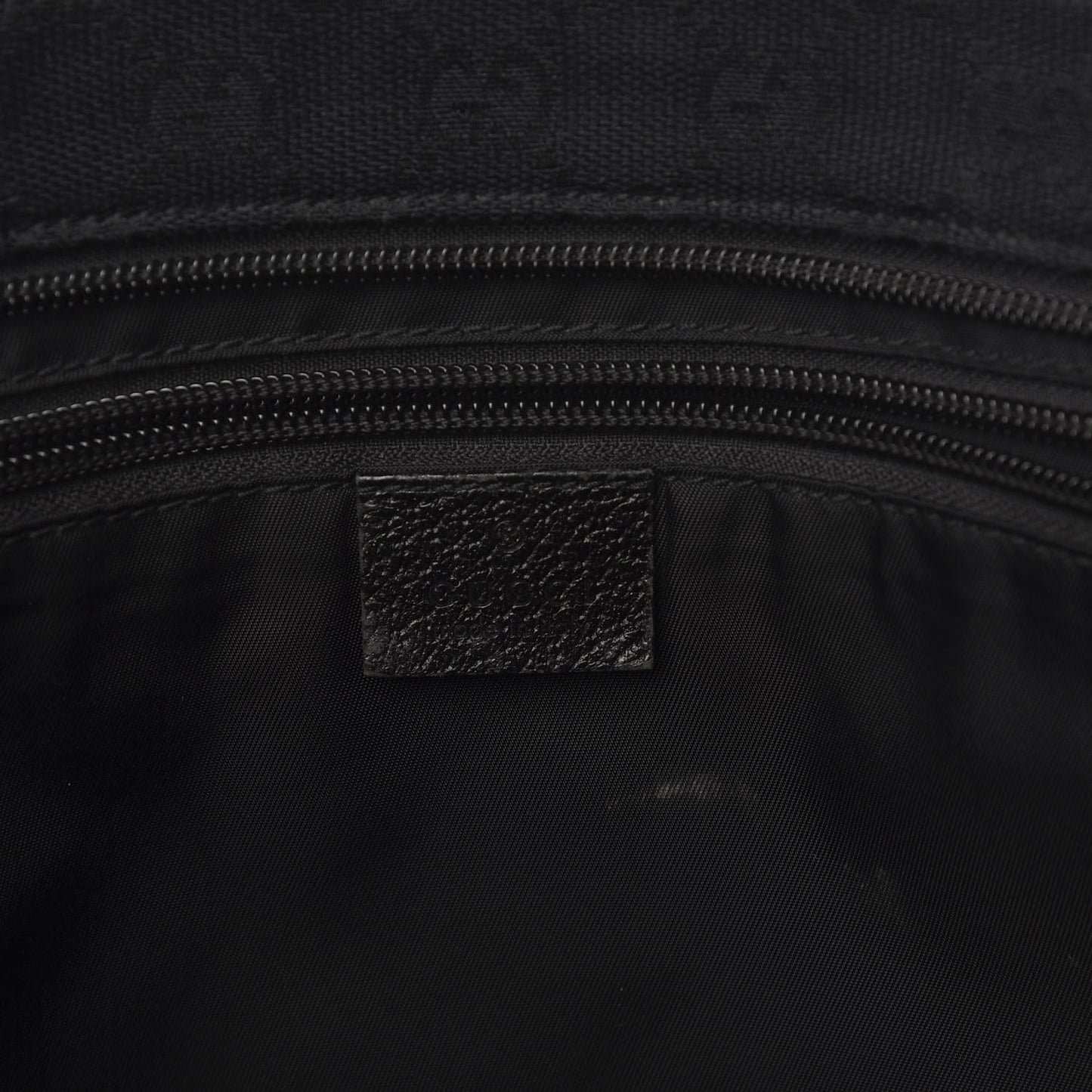 Monogram Web Large Diaper Tote Black