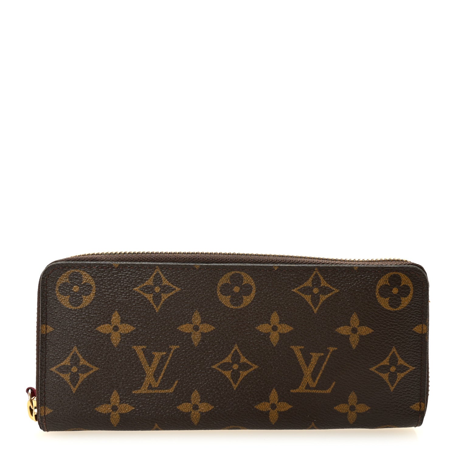 Louis Vuitton Monogram Clemence Wallet Fuchsia 1 of 7