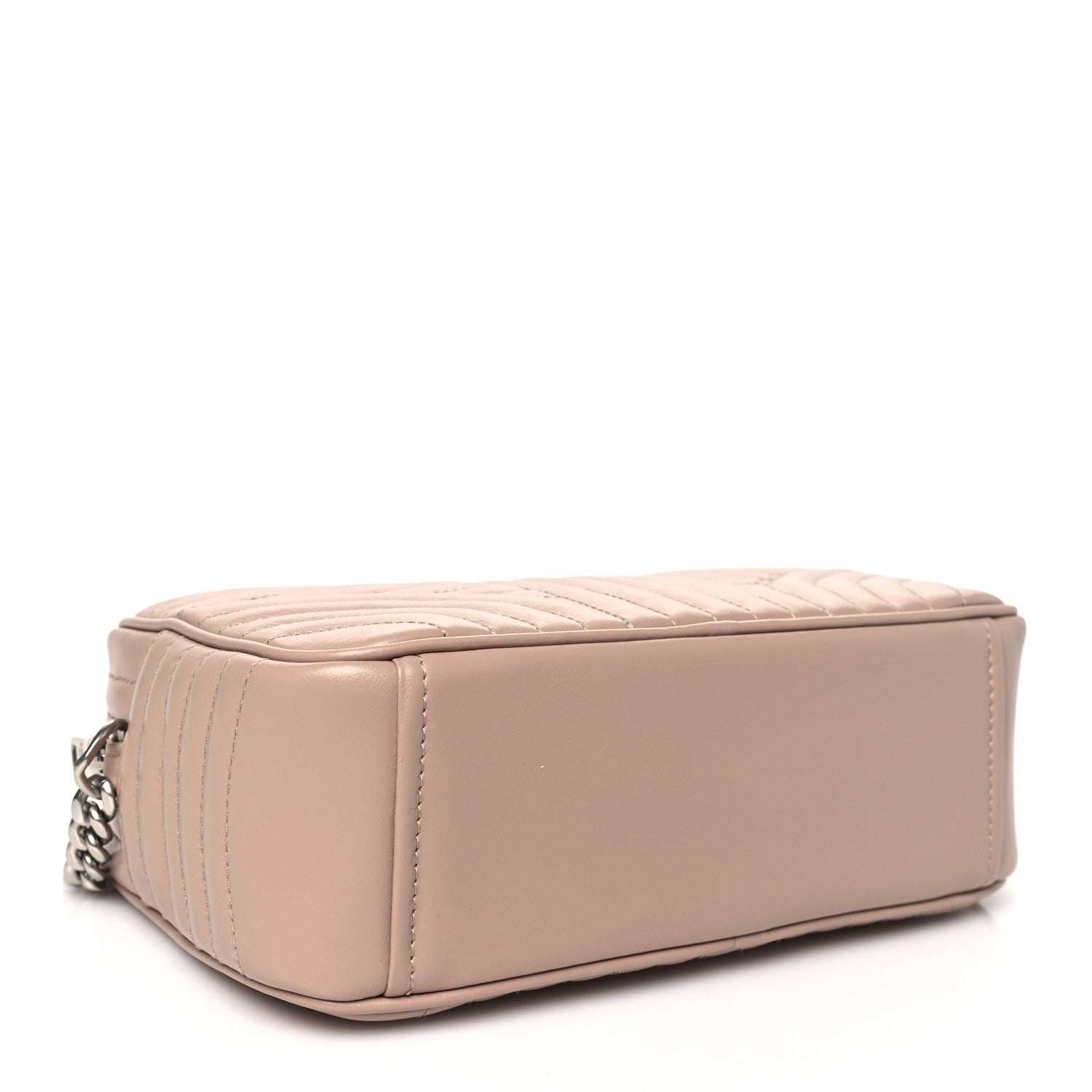 Prada Soft Calfskin Diagramme Camera Bag Cipria 4 of 9