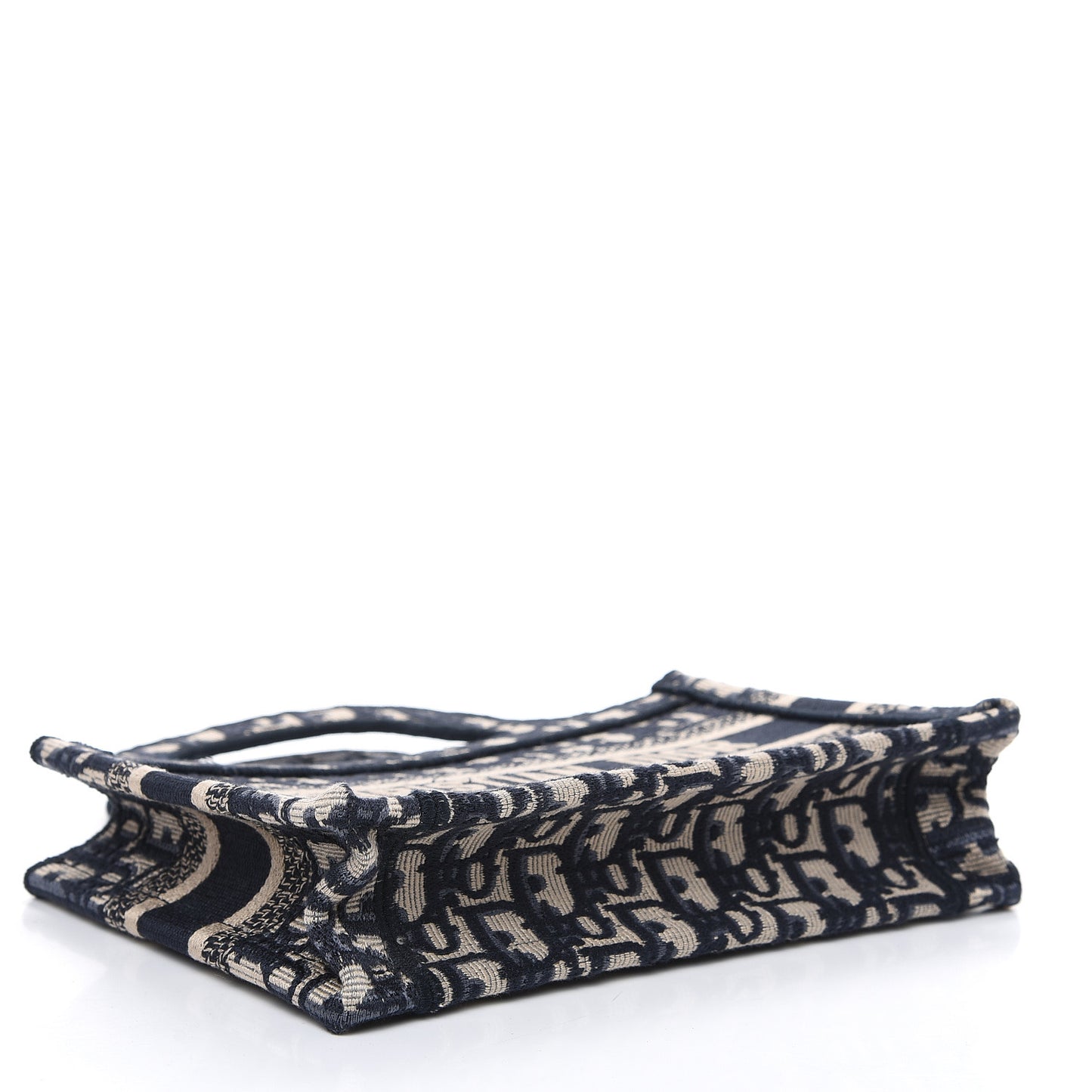 Oblique Mini Book Tote Blue Multicolor
