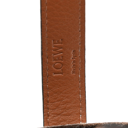 Loewe Felt Calfskin Elephant Basket Tote Beige Brown 7 of 11