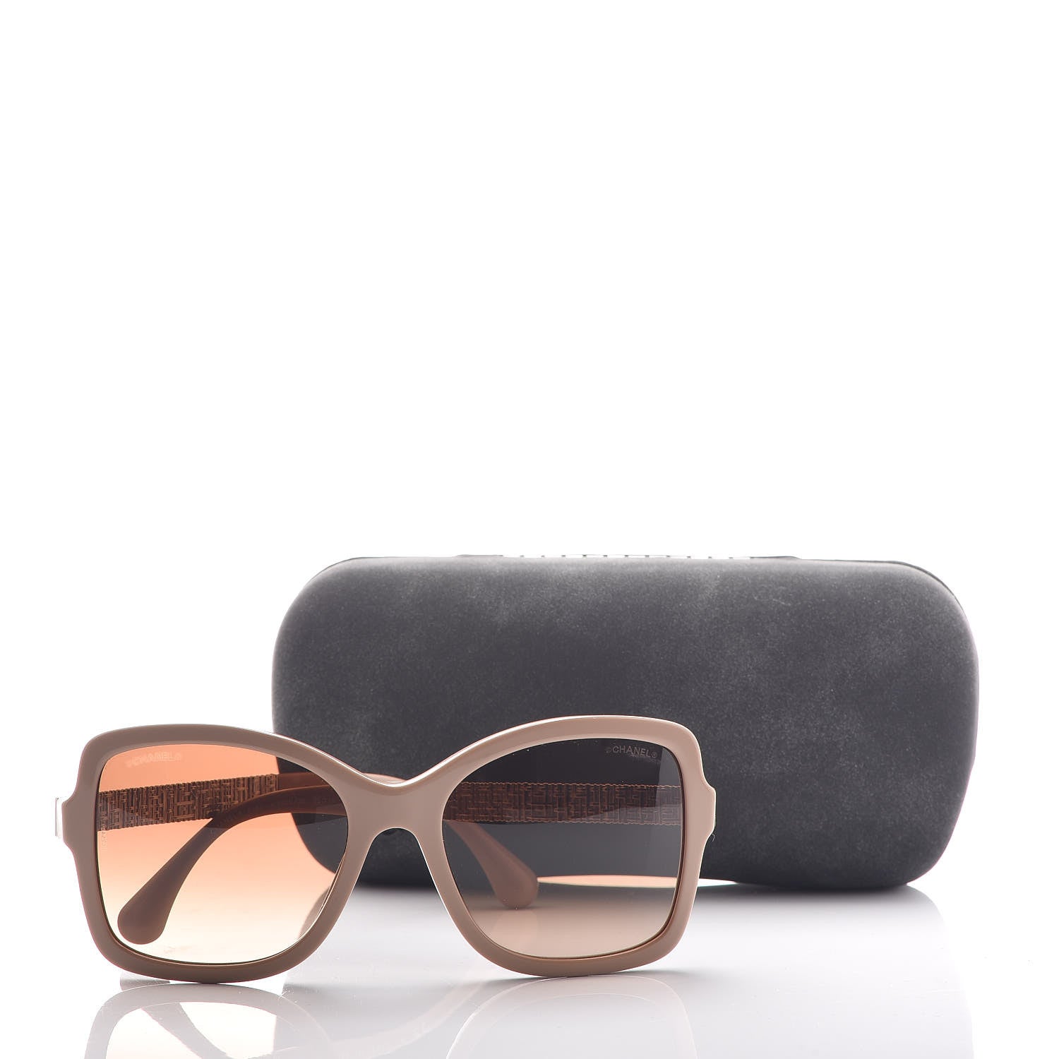 Chanel Square Winter Sunglasses 5383 Beige 7 of 7
