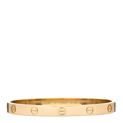Cartier 18K Yellow Gold LOVE Bracelet 18 1 of 4