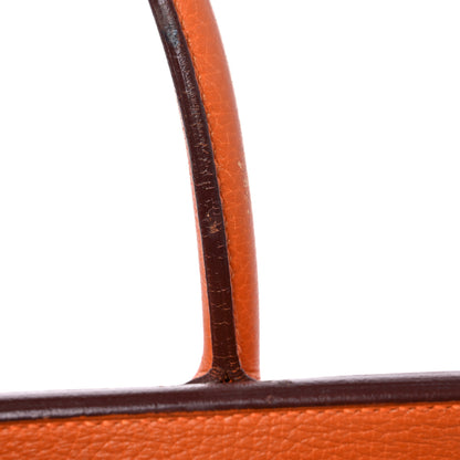 Hermes Taurillon Clemence JPG Birkin 42 Orange 20 of 24