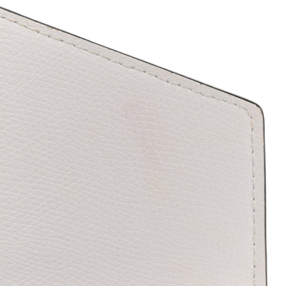 Fendi Vitello Cruise F is Fendi Medium Envelope Wallet on Chain Optical White 7 of 17