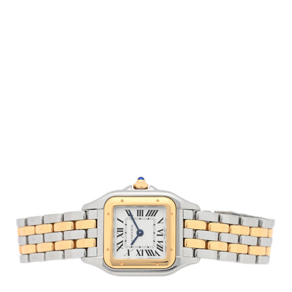 Cartier Stainless Steel 18K Yellow Gold 22mm Panthere Quartz Watch 2 of 5