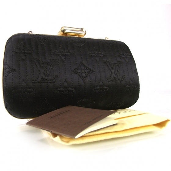 Monogram Motard Minaudiere Clutch Black LTD ED