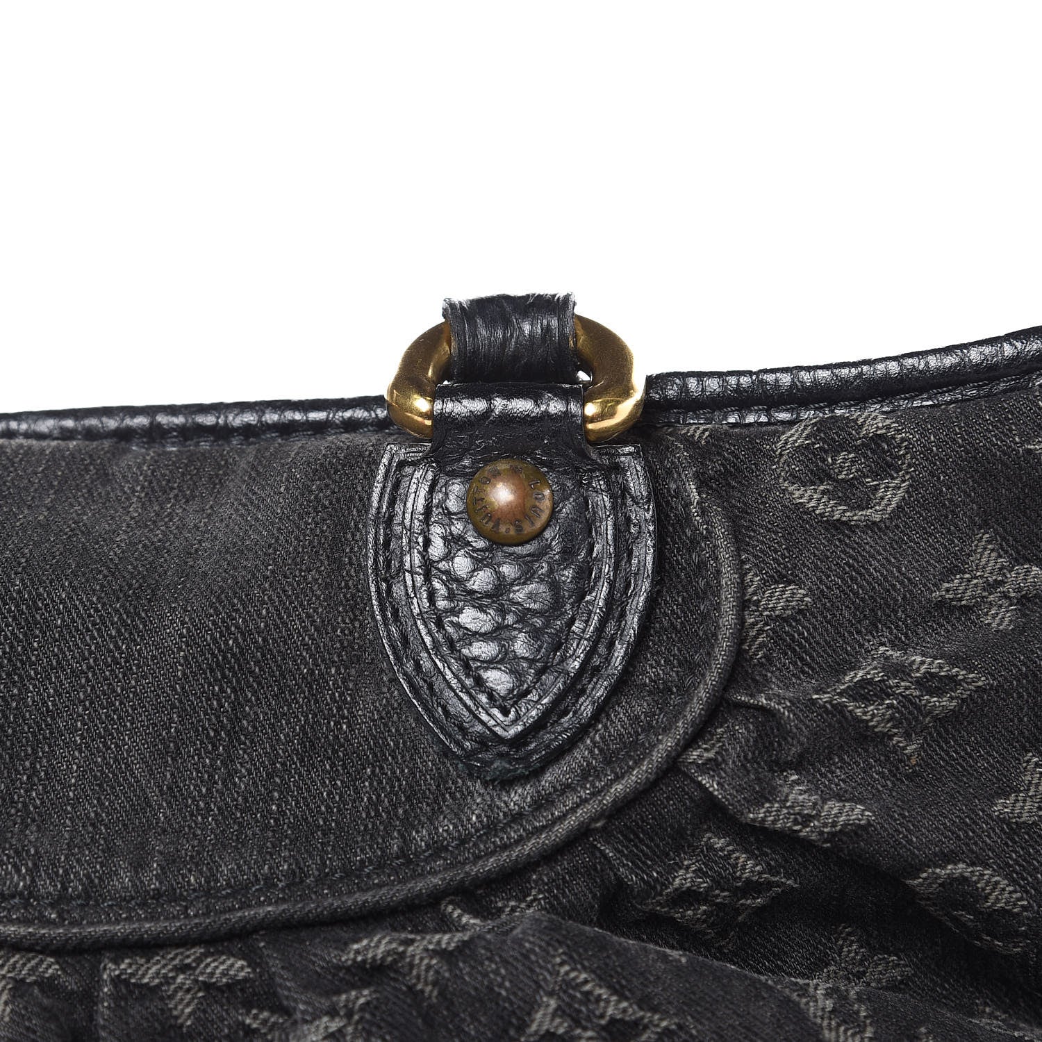 Louis Vuitton Denim Neo Cabby GM Black 12 of 13