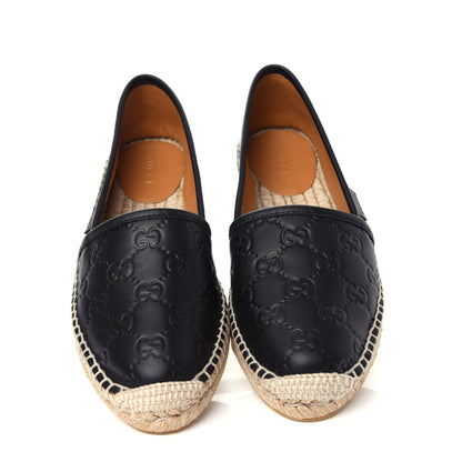Gucci Guccissima Signature Espadrilles 36 Black 5 of 11