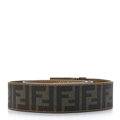 Fendi Zucca Calfskin Belt 90 36 Tobacco 2 of 6
