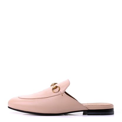 Gucci Malaga Kid Womens Princetown Slippers 37 Skin Rose 1 of 9