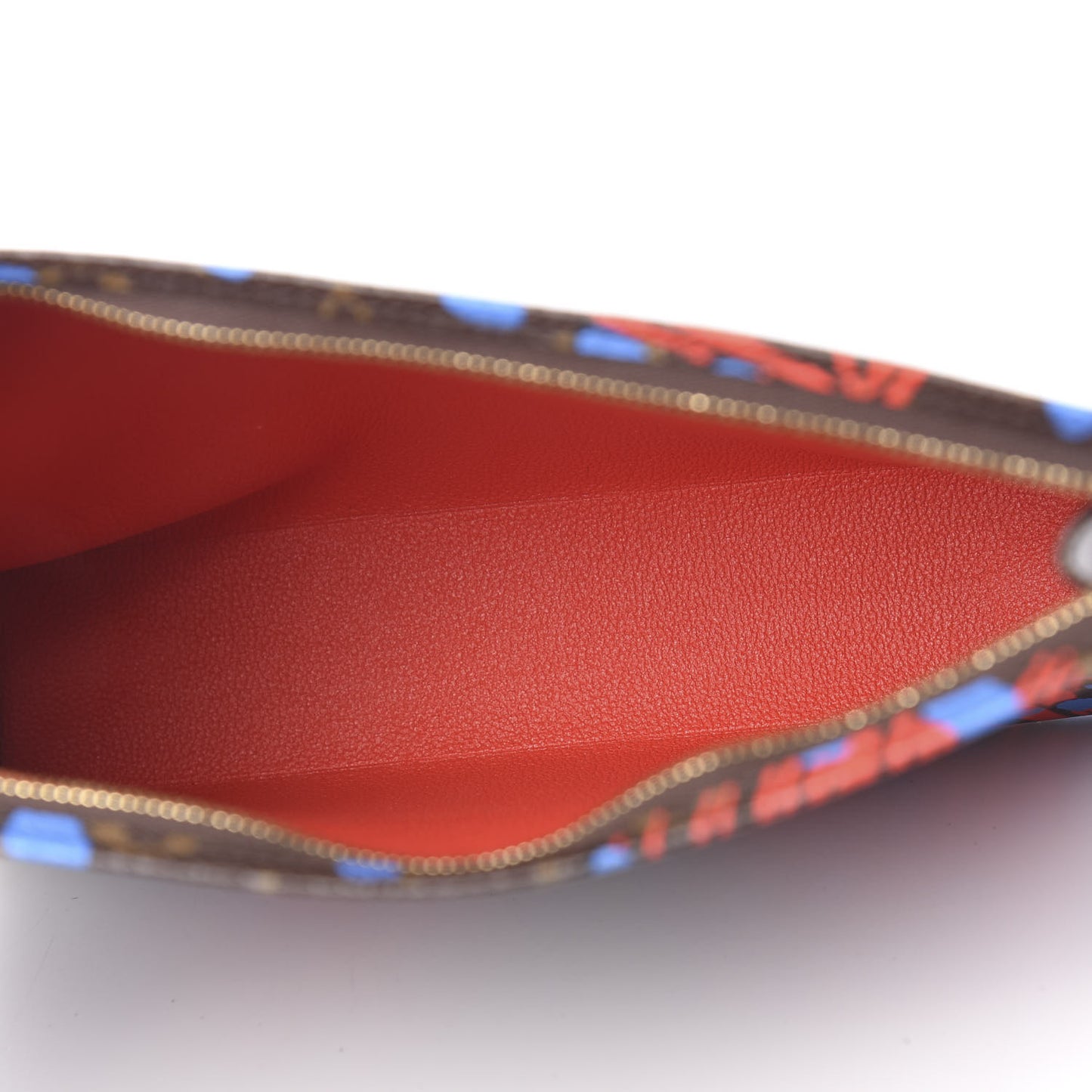 Monogram Jungle Dots Toiletry Pouch 26 Coquelicot Denim