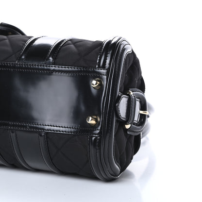 Burberry Nylon Quilted Smedna Satchel Black 11 of 14