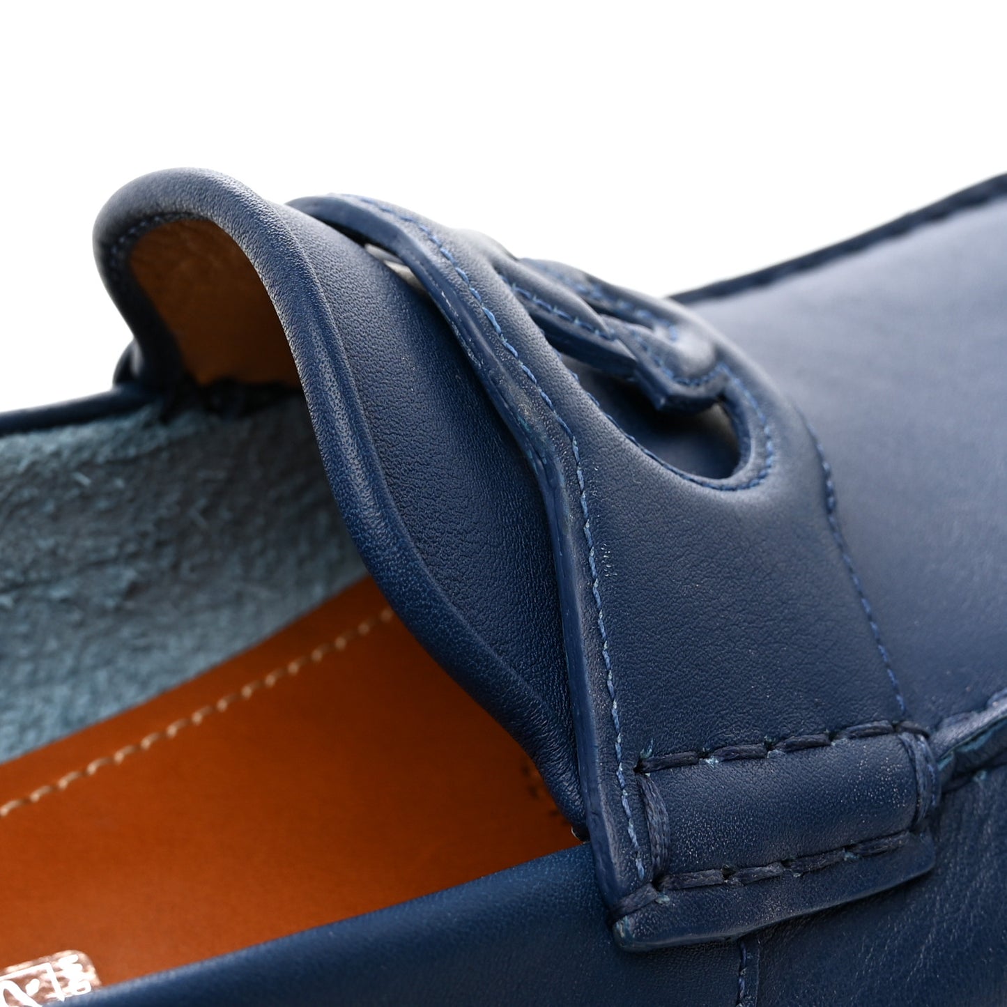 Soft Clove Calfskin Mens Interlocking G Driver Loafers 10.5 Royale