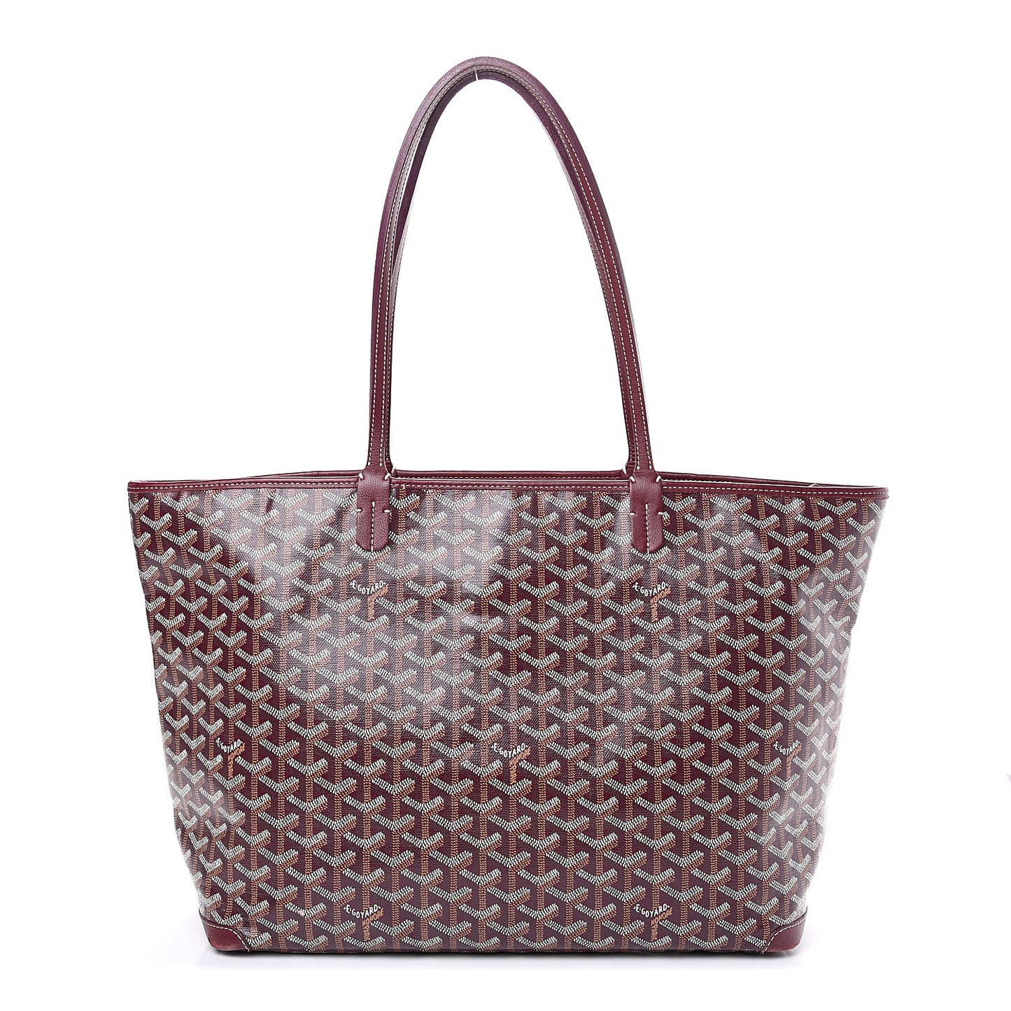 Goyardine Artois MM Burgundy