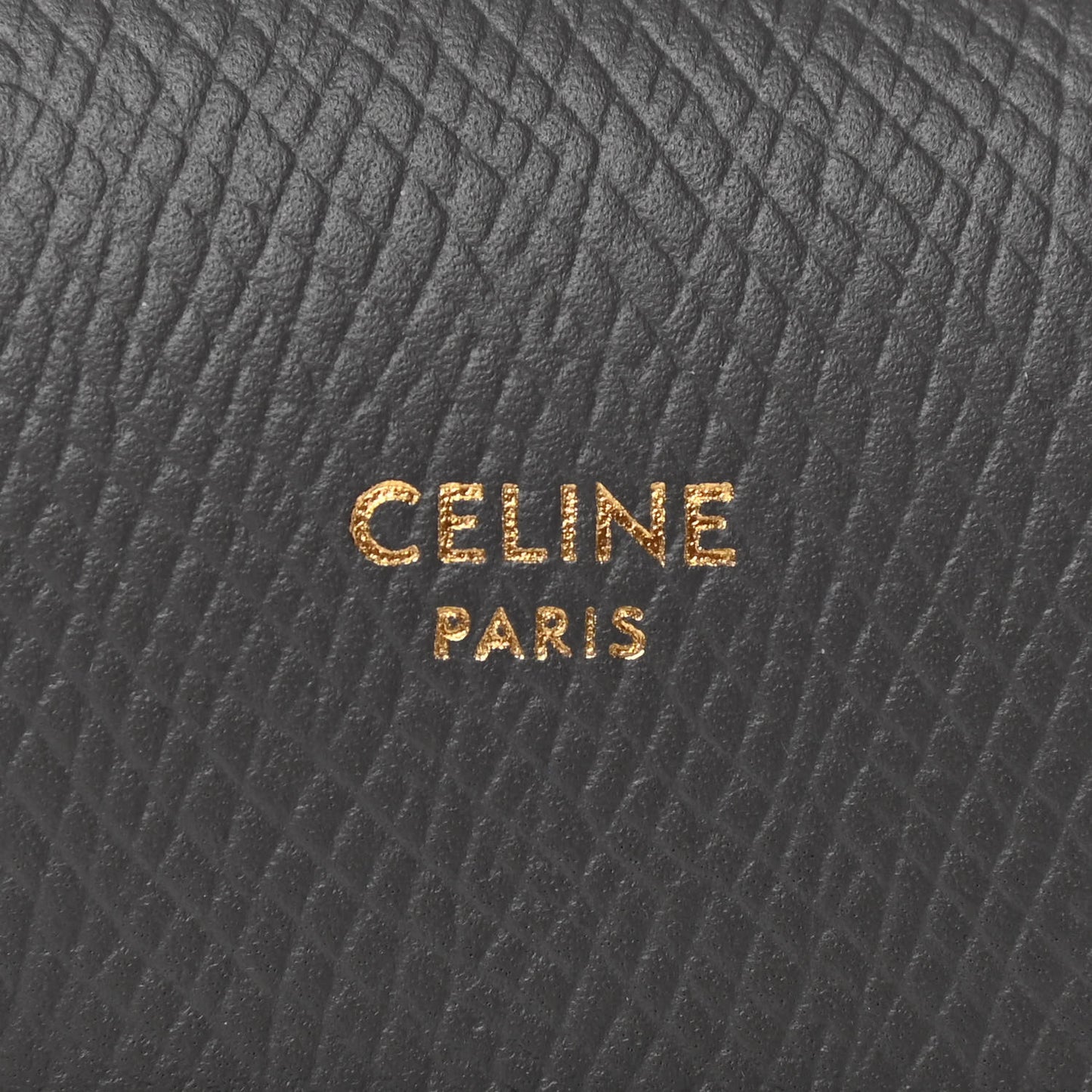 Grained Calfskin Phone Pouch With Flap