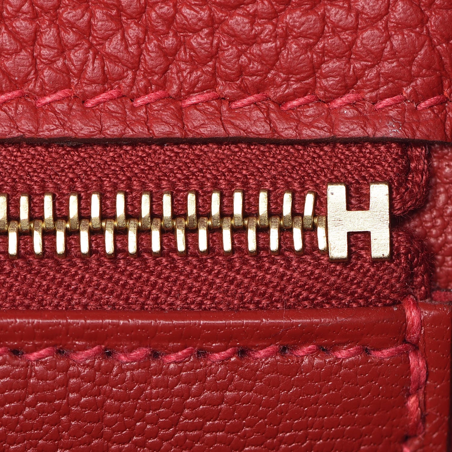 Hermes Togo Kelly Retourne 28 Rouge Casaque 16 of 37
