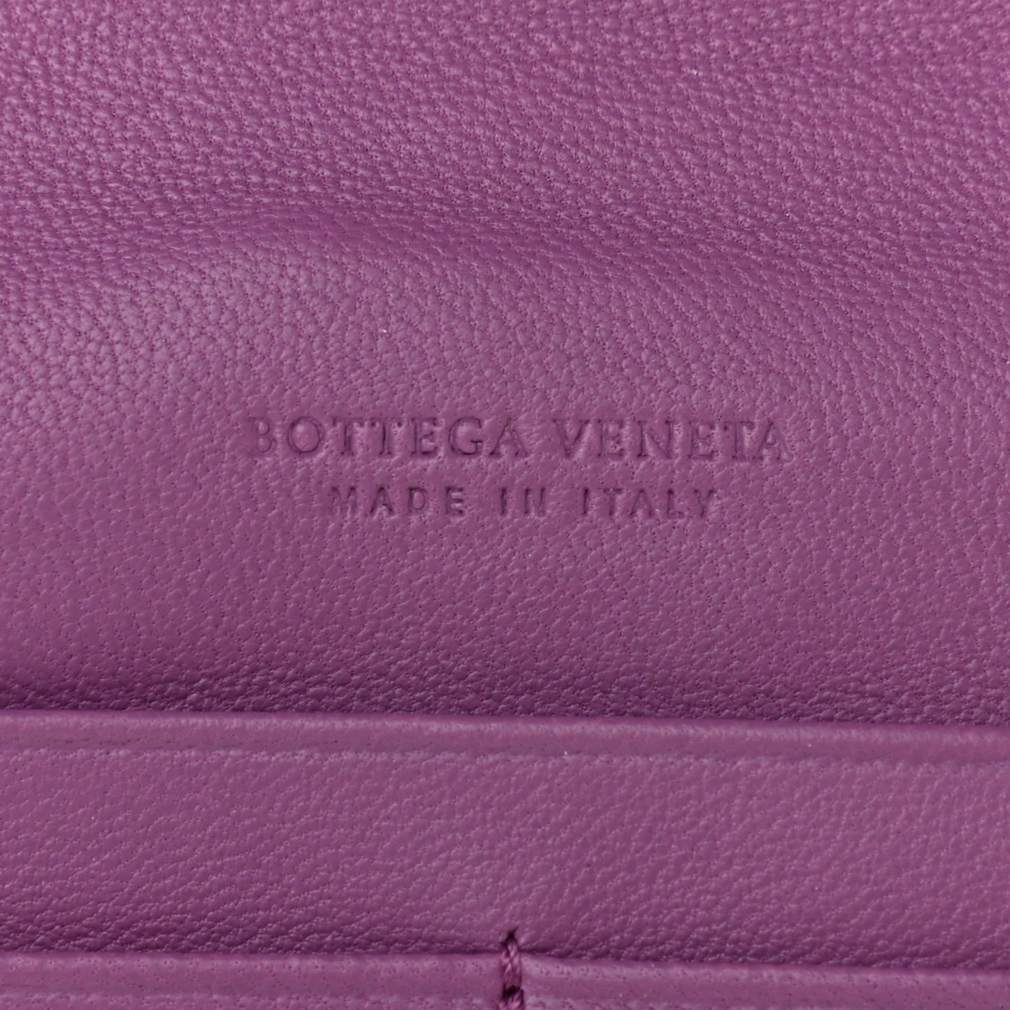Nappa Intrecciato Double Zip Clutch Wallet Corot