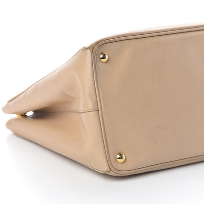 Prada Saffiano Lux Large Tote Sabbia 7 of 10