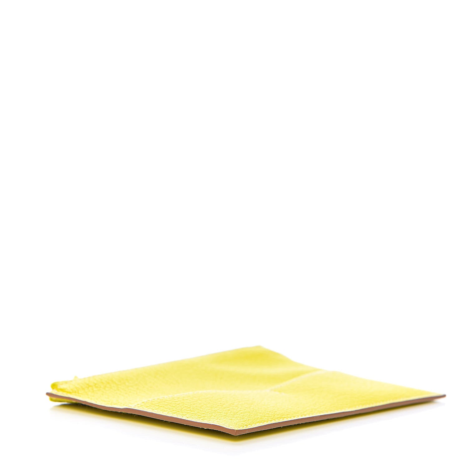 Hermes Chevre Mysore Envelope Trio Wallet Insert Lime 4 of 6