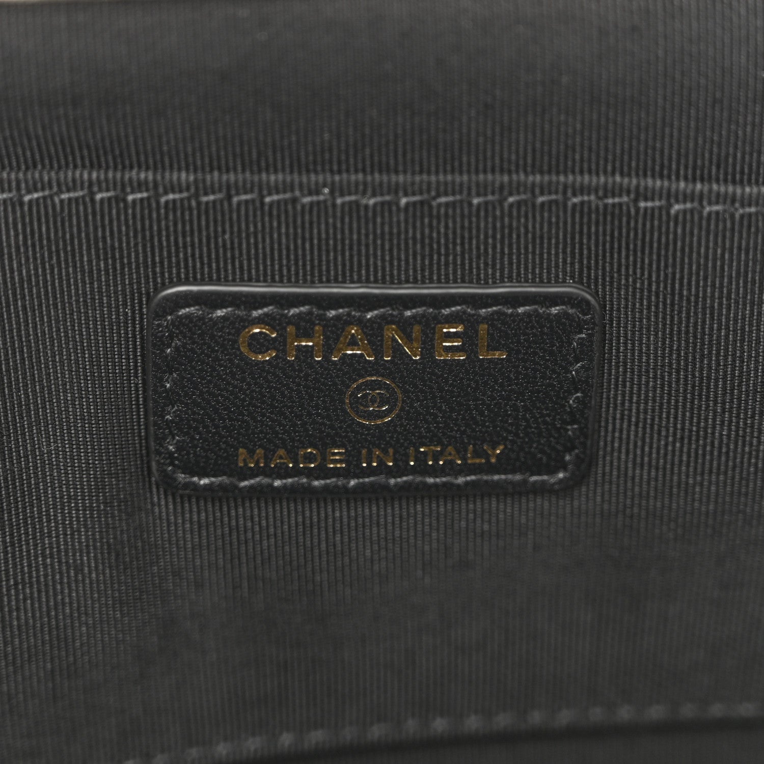 Chanel Tweed Quilted Kiss Lock Clutch Black 6 of 8