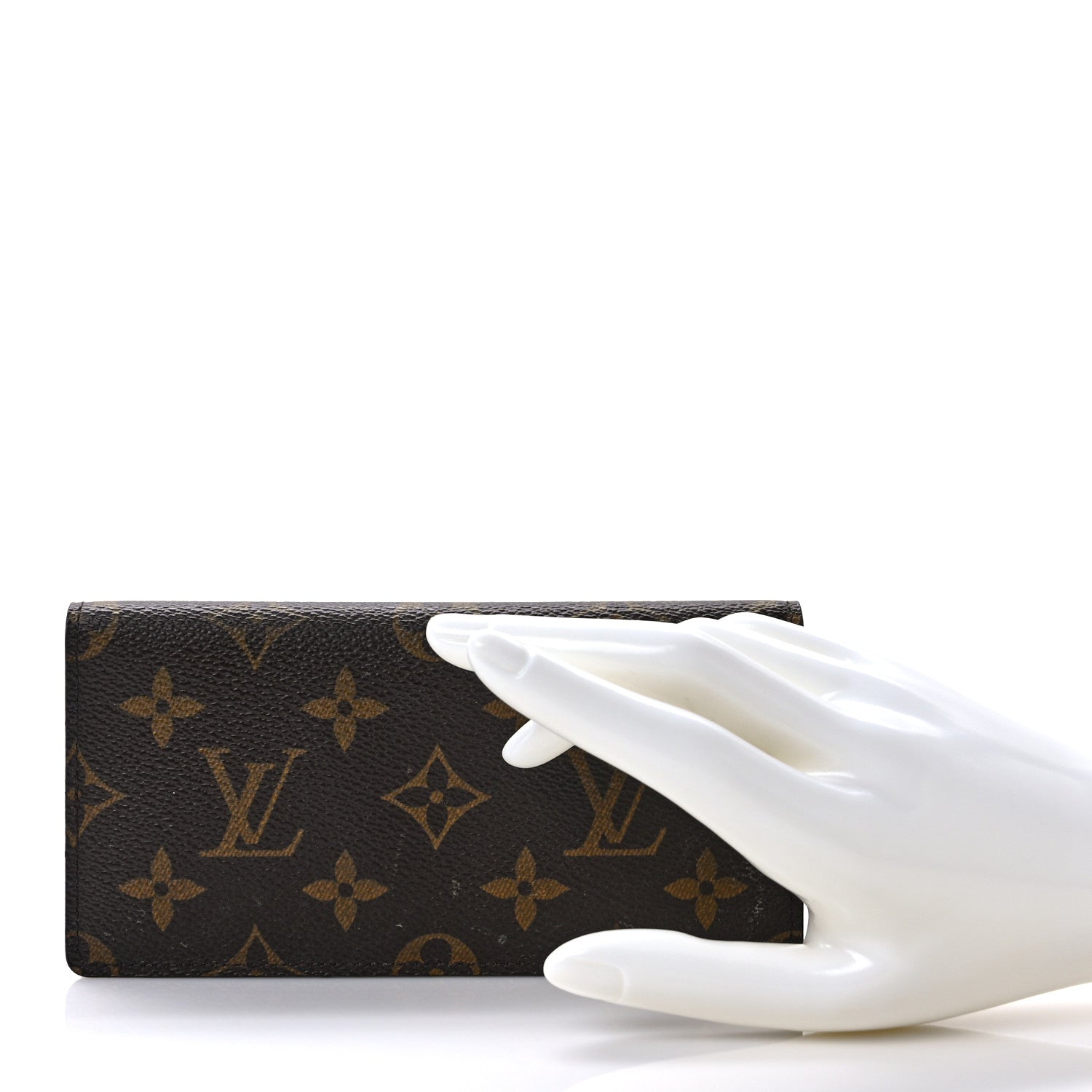 Louis Vuitton Monogram Simple Checkbook Holder Wallet Cover 2 of 10