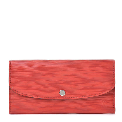 Louis Vuitton Epi Emilie Wallet Coquelicot 1 of 7