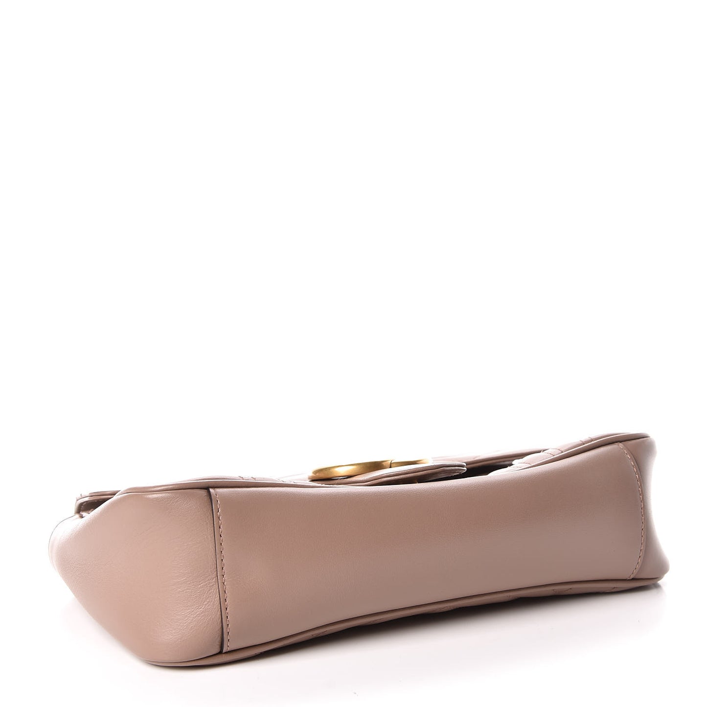 Calfskin Matelasse Small GG Marmont Shoulder Bag Porcelain Rose