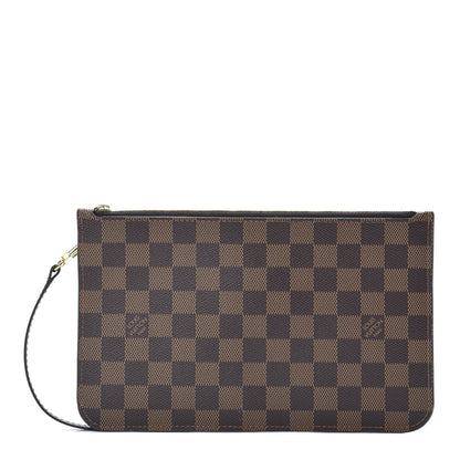 Louis Vuitton Damier Ebene Neverfull MM GM Pochette 1 of 10
