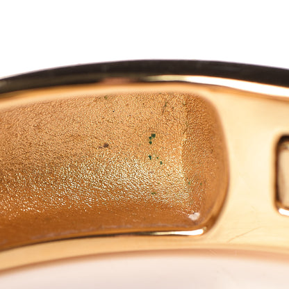 Louis Vuitton Brass Family Bangle Bracelet M Gold 7 of 8