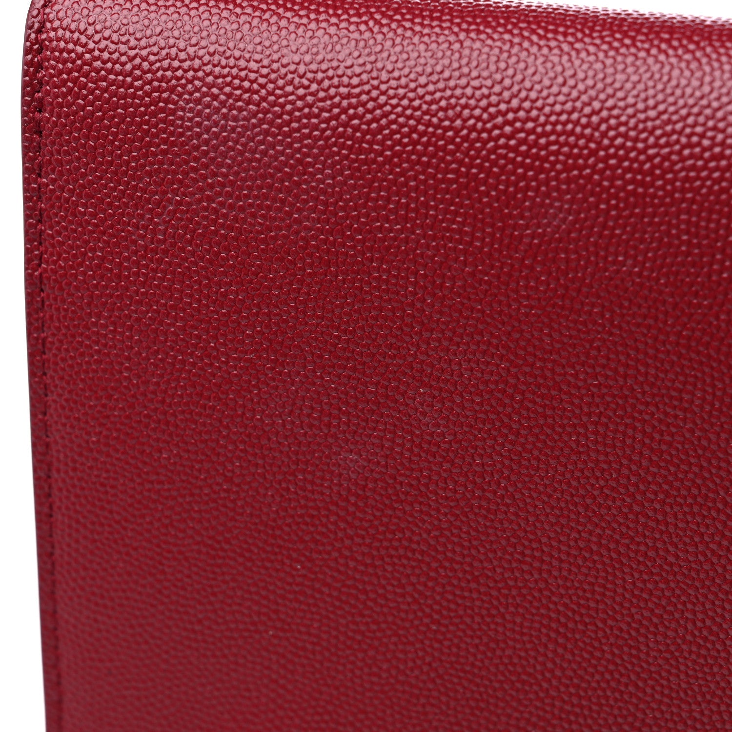 Saint Laurent Grain De Poudre Uptown Pouch Opyum Red 8 of 9