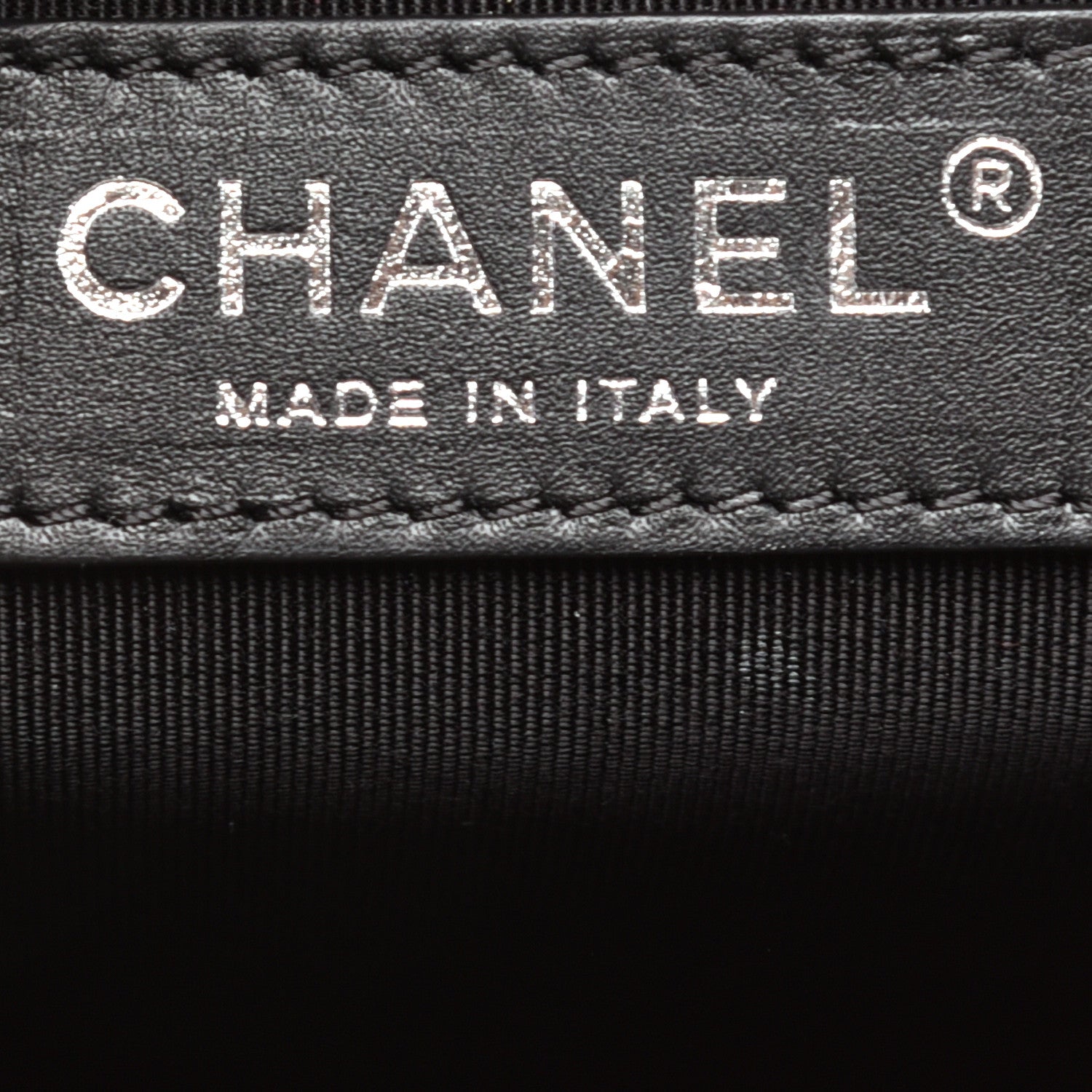 Chanel Caviar Quilted Medium Rock In Rome Tote Black 8 of 10