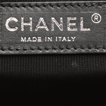 Chanel Caviar Quilted Medium Rock In Rome Tote Black 8 of 10