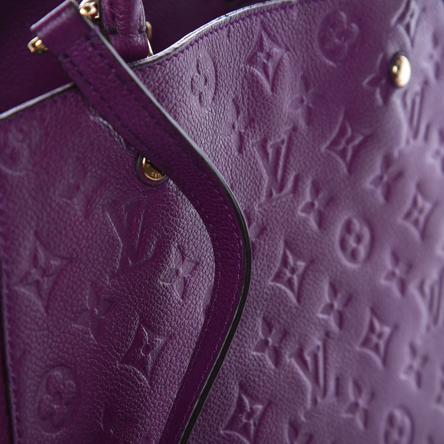 Louis Vuitton Empreinte Montaigne MM Amethyste 10 of 12