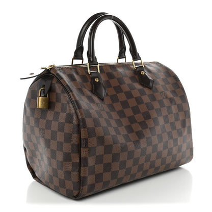 Louis Vuitton Damier Ebene Speedy 30 3 of 11