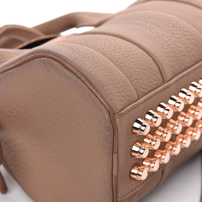 Alexander Wang Pebbled Lambskin Mini Rockie Latte Rose Gold Hardware 7 of 13