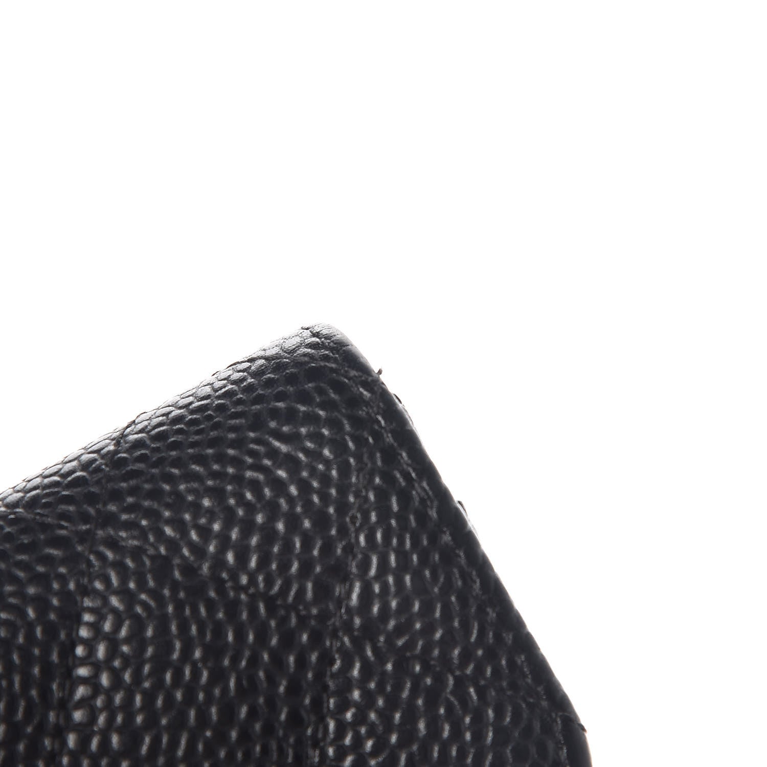 Chanel Caviar Quilted Flap Card Holder Black 9 of 13