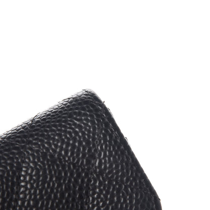 Chanel Caviar Quilted Flap Card Holder Black 9 of 13