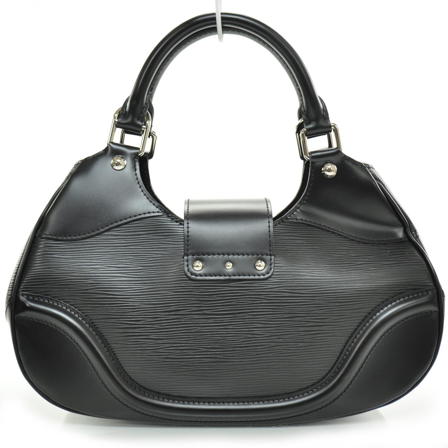 Louis Vuitton Epi Montaigne Sac Black 4 of 10
