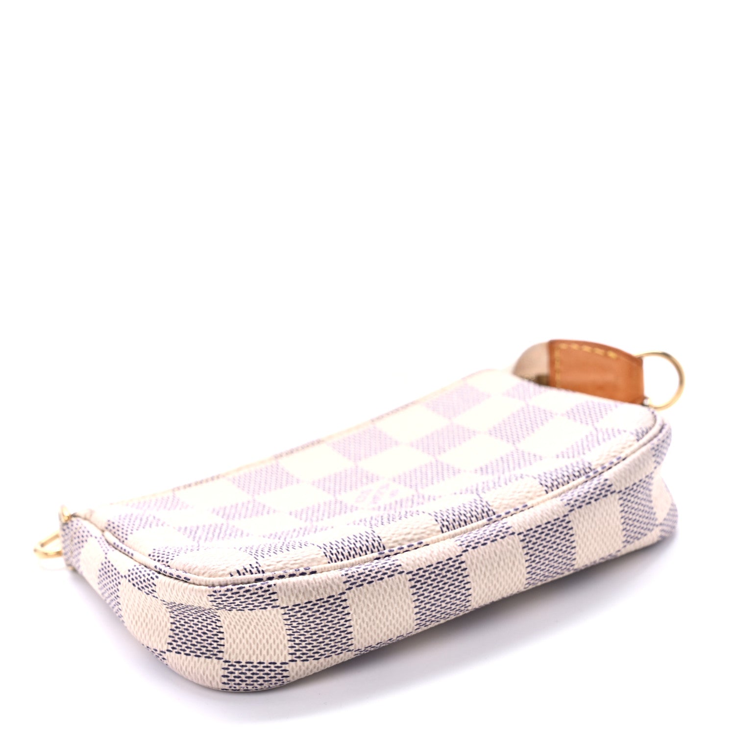 Louis Vuitton Damier Azur Mini Pochette Accessories 4 of 9