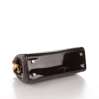 Louis Vuitton Vernis Brea MM Amarante 4 of 7