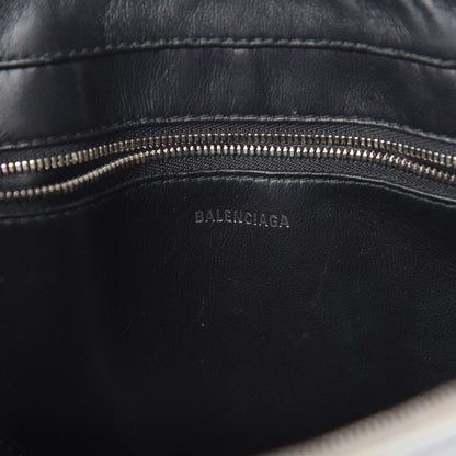 Balenciaga Calfskin XS Triangle Duffle White 6 of 17