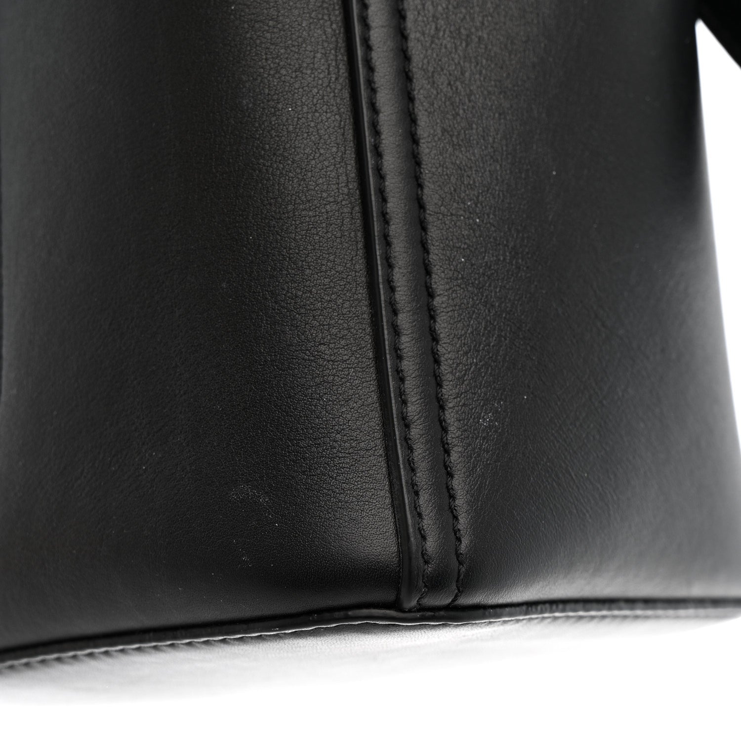 Loewe Soft Grained Calfskin Mini Pebble Bucket Bag Black 10 of 13