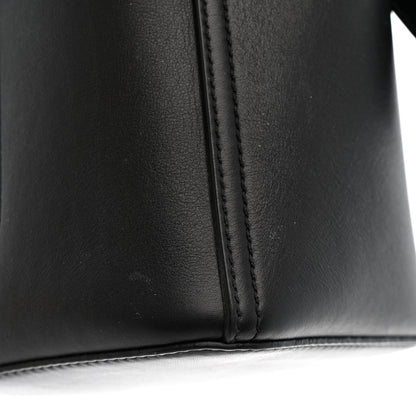 Loewe Soft Grained Calfskin Mini Pebble Bucket Bag Black 10 of 13