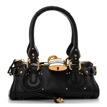 Chloe Grained Buffalo Small Paddington Black 1 of 11