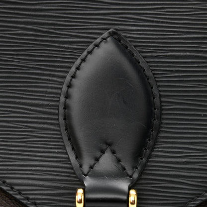 Louis Vuitton Epi Monogram Saint Michel Black 9 of 12