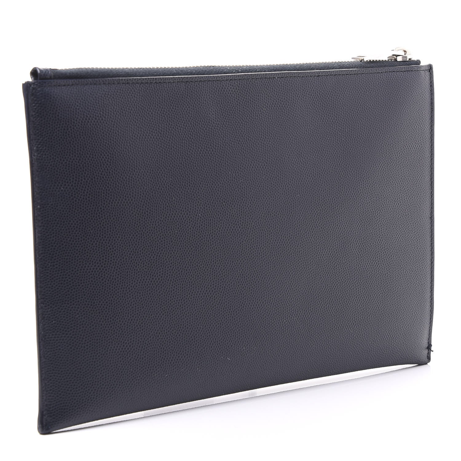 Saint Laurent Grain de Poudre Mini Tablet Holder Black 2 of 9