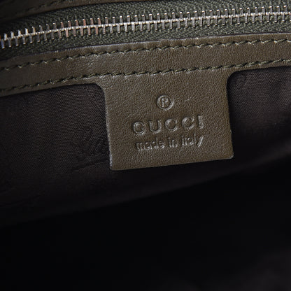 Gucci Guccissima Large GG Twins Hobo Olive Green 6 of 13